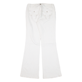 TOMMY JEANS Womens Jeans White Regular Flared W29 L30