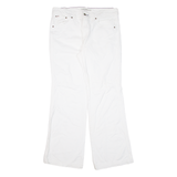 TOMMY HILFIGER Womens Jeans White Relaxed Bootcut W34 L30