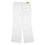TOMMY HILFIGER Womens Jeans White Relaxed Bootcut W34 L30