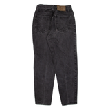 CALVIN KLEIN JEANS Womens Jeans Black Regular Tapered W24 L24