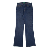 LAUREN RALPH LAUREN Womens Jeans Blue Regular Bootcut W28 L30