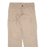 URBAN CLASSICS Cargo Mens Trousers Beige Relaxed Straight W30 L28