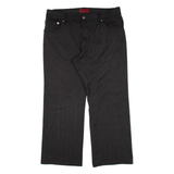 PIERRE CARDIN Mens Trousers Grey Relaxed Straight W38 L28