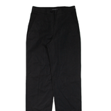 GLOBUS Womens Trousers Black Regular Straight W26 L32