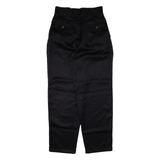 Womens Trousers Black Loose Tapered W29 L31