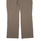 JACK WOLFSKIN Outdoor Lined Womens Trousers Beige Regular Straight W36 L32