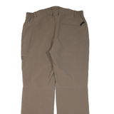 JACK WOLFSKIN Outdoor Lined Womens Trousers Beige Regular Straight W36 L32