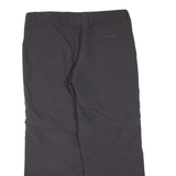 MAMMUT Outdoor Womens Trousers Grey Regular Straight W36 L27