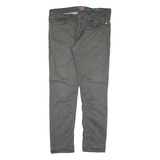 LEVI'S Mens Trousers Grey Slim Skinny W34 L32
