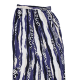 Womens Trousers Blue Relaxed Straight W28 L27