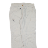 Outdoor Womens Trousers Grey Regular Straight 90s W32 L31