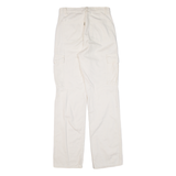 STR Cargo Womens Trousers Cream Regular Straight W26 L30