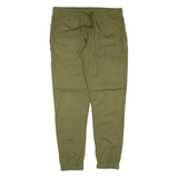JACK WOLFSKIN Mens Trousers Green Slim Tapered W30 L28