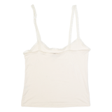 PHASE EIGHT Womens Camisole Top Beige V-Neck Sleeveless UK 14