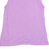 BODEN Womens Off Shoulder Vest Purple V-Neck Sleeveless UK 12