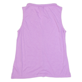 BODEN Womens Off Shoulder Vest Purple V-Neck Sleeveless UK 12