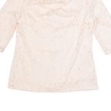 STUDIO 8 Womens Top Pink 3/4 Sleeve UK 18