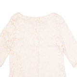 STUDIO 8 Womens Top Pink 3/4 Sleeve UK 18