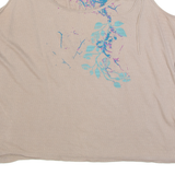 FAT FACE Womens Vest Grey Sleeveless UK 18