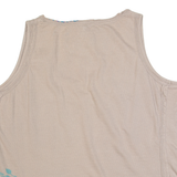 FAT FACE Womens Vest Grey Sleeveless UK 18