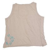 FAT FACE Womens Vest Grey Sleeveless UK 18