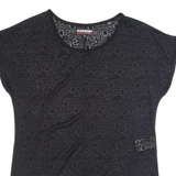 SUPERDRY Womens Oversized Top Black XS
