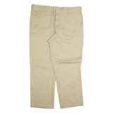 DICKIES Chino Mens Trousers Beige Regular Straight W38 L30