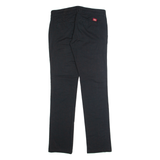 DICKIES Chino Womens Trousers Black Regular Tapered W32 L32