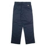 DICKIES Chino Mens Trousers Blue Regular Straight W31 L31