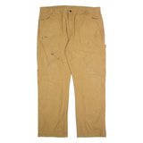 DICKIES Carpenter Cargo Mens Trousers Brown Regular Straight W40 L32