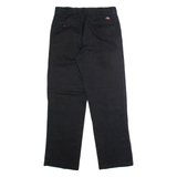 DICKIES Chino Mens Trousers Black Regular Straight W32 L30