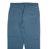 DICKIES Chino Mens Trousers Blue Regular Straight W38 L30