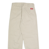 DICKIES Mens Trousers Beige Regular Straight W20 L28