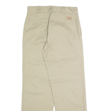 DICKIES Chino Mens Trousers Beige Regular Straight W30 L30