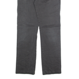 DICKIES Chino Mens Trousers Grey Slim Straight W32 L30