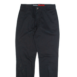 DICKIES Chino Mens Trousers Black Regular Straight W30 L30