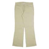 DICKIES Chino Womens Trousers Beige Slim Bootcut W32 L30