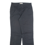 DICKIES Chino Womens Trousers Blue Regular Straight W28 L31