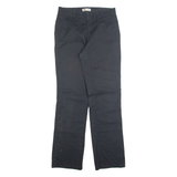 DICKIES Chino Womens Trousers Blue Regular Straight W28 L31