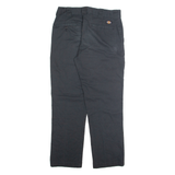 DICKIES Chino Mens Trousers Black Regular Straight W30 L30