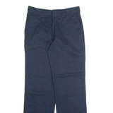 DICKIES Chino Womens Trousers Blue Slim Straight W28 L29