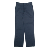 DICKIES Chino Womens Trousers Blue Slim Straight W28 L29