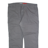 DICKIES Carpenter Cargo Mens Trousers Grey Regular Straight W42 L30