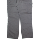 DICKIES Carpenter Cargo Mens Trousers Grey Regular Straight W42 L30
