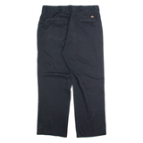 DICKIES Chino Mens Trousers Black Regular Straight W34 L27