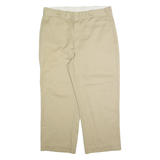 DICKIES Chino Mens Trousers Beige Regular Straight W36 L25