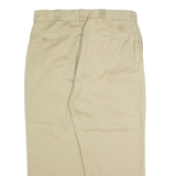 DICKIES Chino Mens Trousers Beige Regular Straight W36 L25