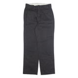 DICKIES Chino Womens Trousers Black Regular Straight W26 L26