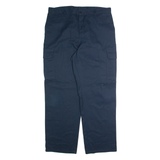 DICKIES Cargo Mens Trousers Blue Regular Straight W38 L32