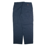 DICKIES Cargo Mens Trousers Blue Regular Straight W38 L32